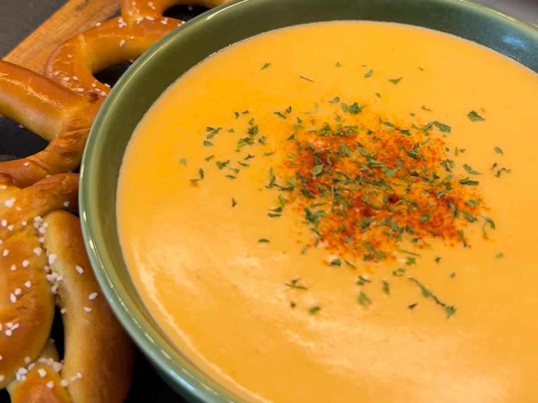 3-Ingredient Beer Cheese Dip — finished dish