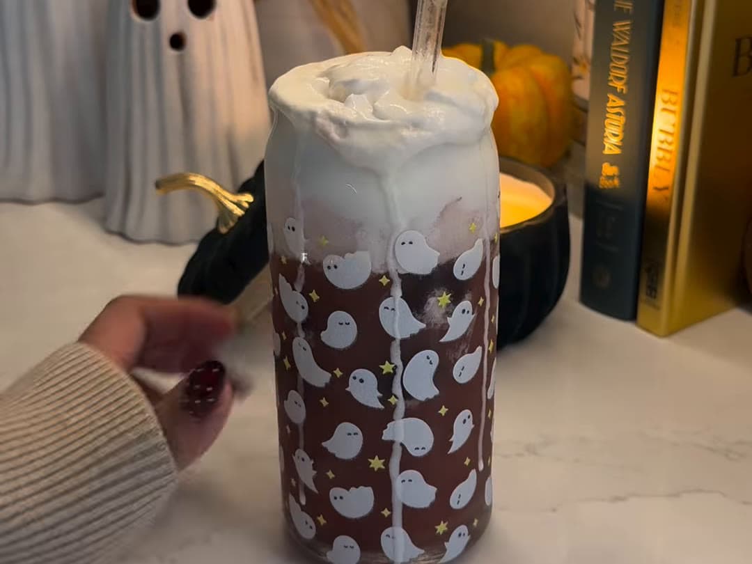 Dirty Cherry Vanilla Cream Cola — finished dish